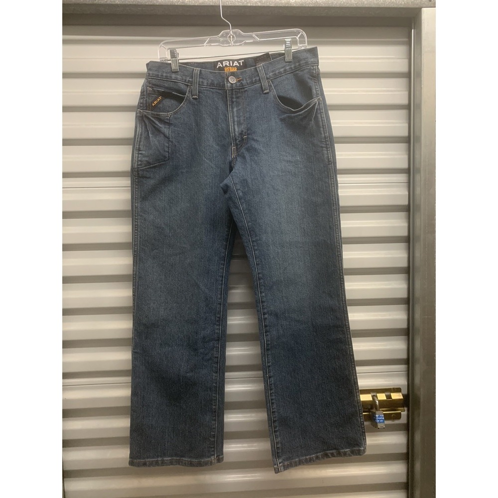 NWOT Ariat M4 Rebar Low Rise Boot Jeans Mens 30x30